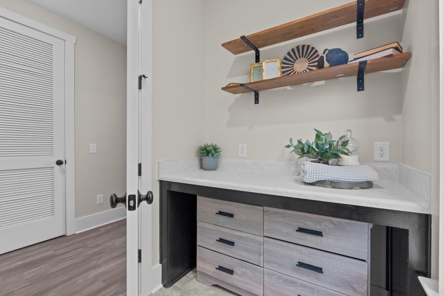 Furnished interior view inside a new home in , Ravenel (Image 19).