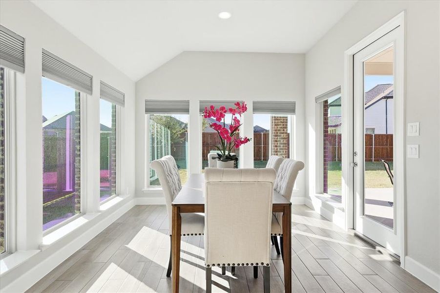 Furnished interior view inside a new home in Watercress 65', Haslet (Image 14). Furnished interior view inside a new home in Watercress 65', Haslet (Image 14).