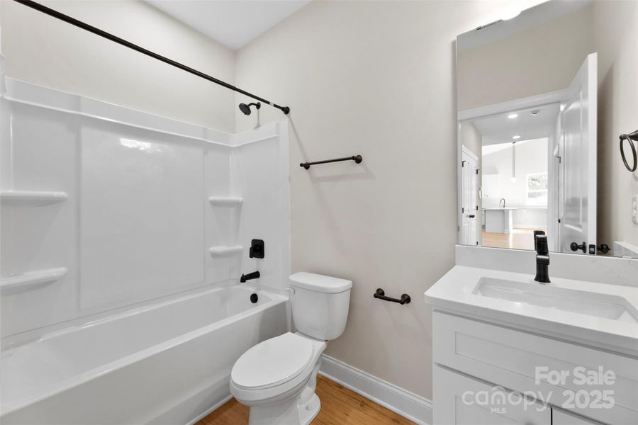 Furnished interior view inside a new home in , Monroe (Image 9).