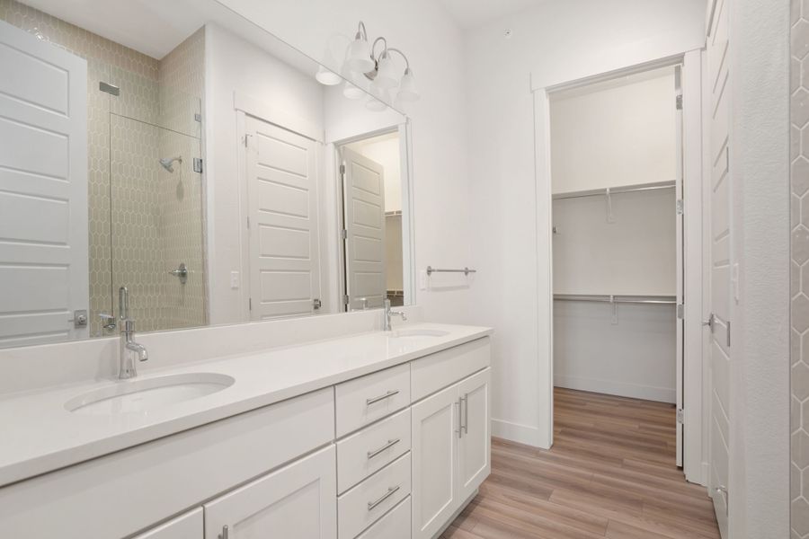 Furnished interior view inside a new home in Villa Collection, Fort Collins (Image 6).
