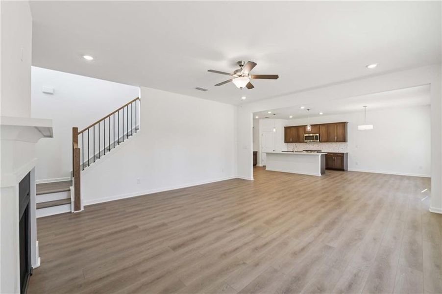 Spacious, unfurnished interior of a new home in The Estates at Casteel, Bethlehem (Image 20).