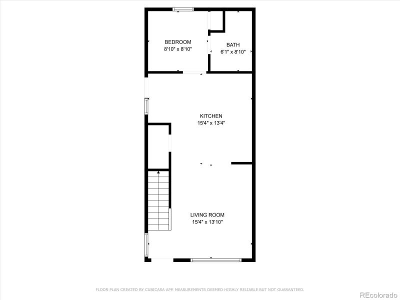 2D floor plan layout of this home in , Buena Vista, CO (Image 4).