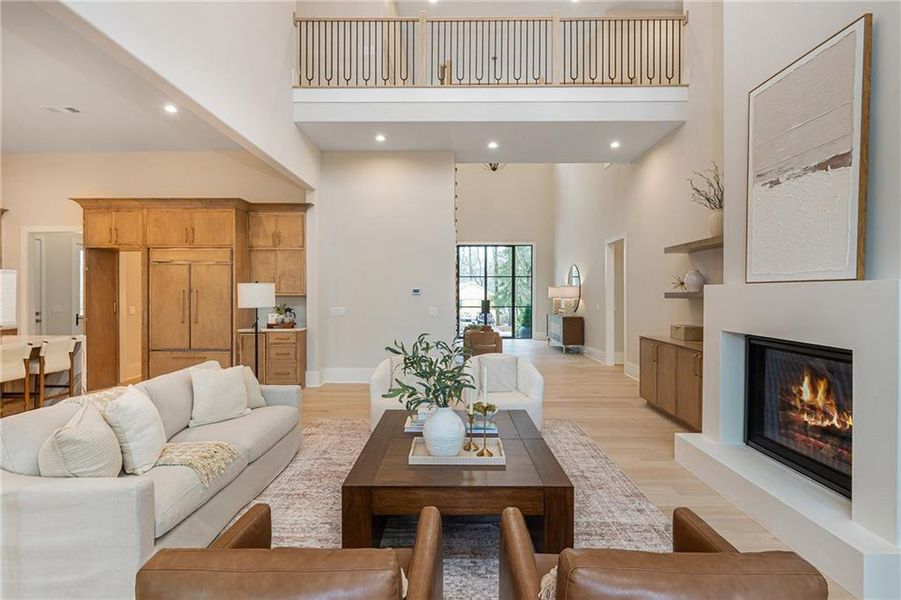 Furnished interior view inside a new home in , Alpharetta (Image 6).