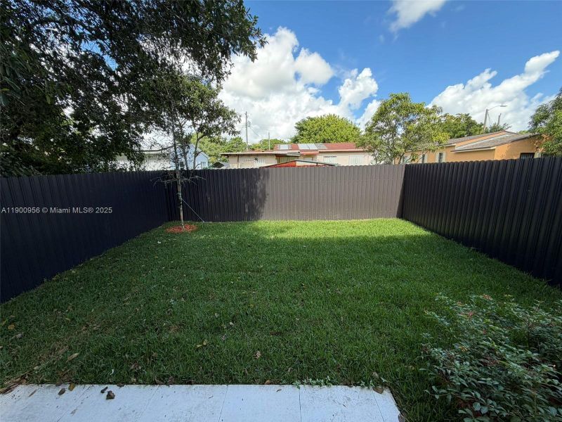 Exterior details and patio area of a home in , Miami (Image 4). Exterior details and patio area of a home in , Miami (Image 4).