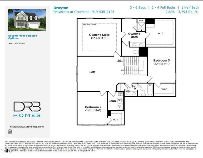 PAC - Drayton3 - Lot 12 - Second Level