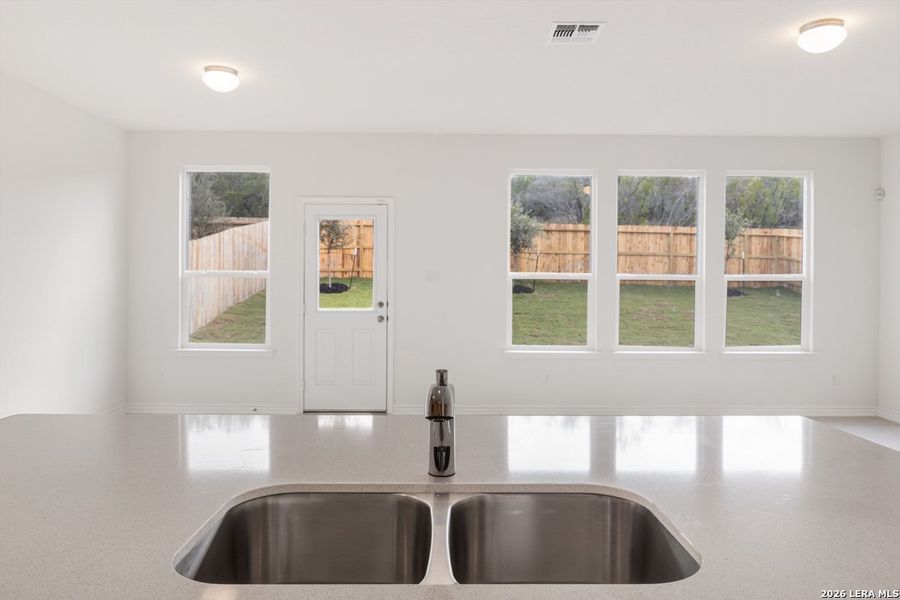 Close-up of interior finishes inside a home in Hidden Bluffs at TRP, San Antonio (Image 12).