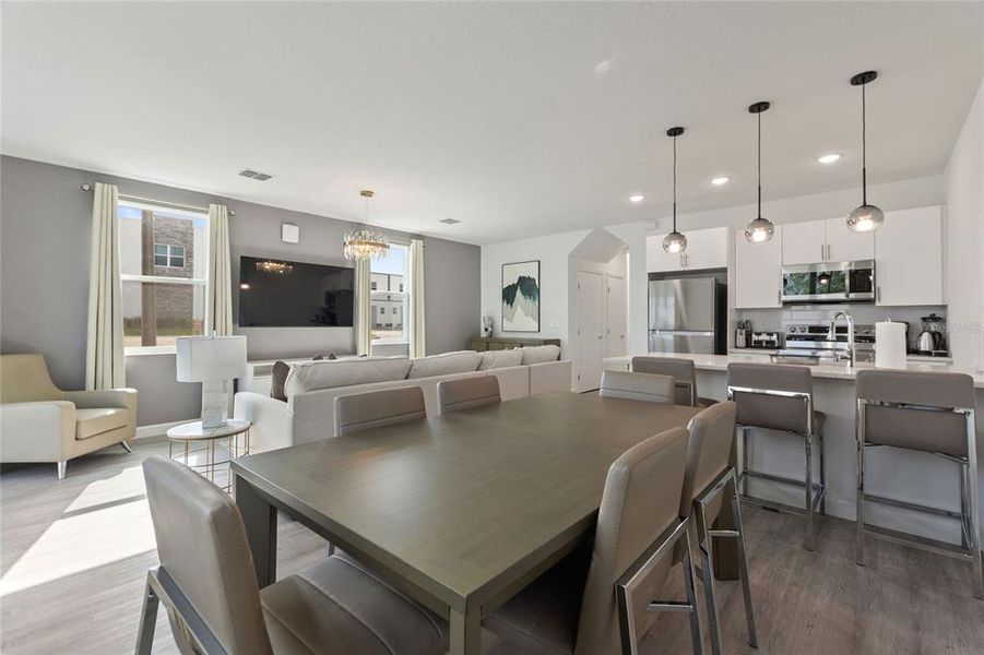 Furnished interior view inside a new home in , Davenport (Image 11). Furnished interior view inside a new home in , Davenport (Image 11).