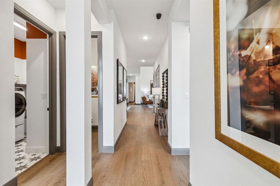 Furnished interior view inside a new home in Mantua Point Gardens, Van Alstyne (Image 6).
