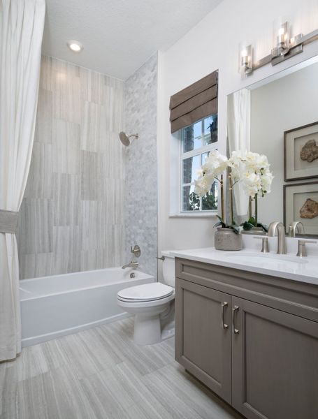 Representative furnished interior of a home built from the Gerbera by Mattamy Homes in Newfield, Palm City (Image 8).