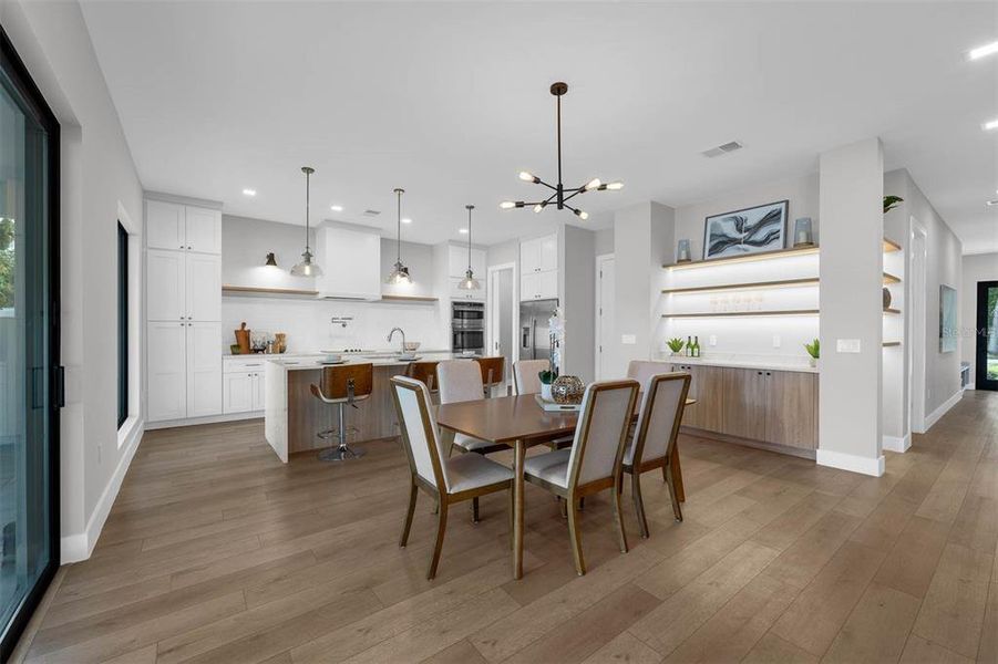 Furnished interior view inside a new home in , Orlando (Image 13). Furnished interior view inside a new home in , Orlando (Image 13).