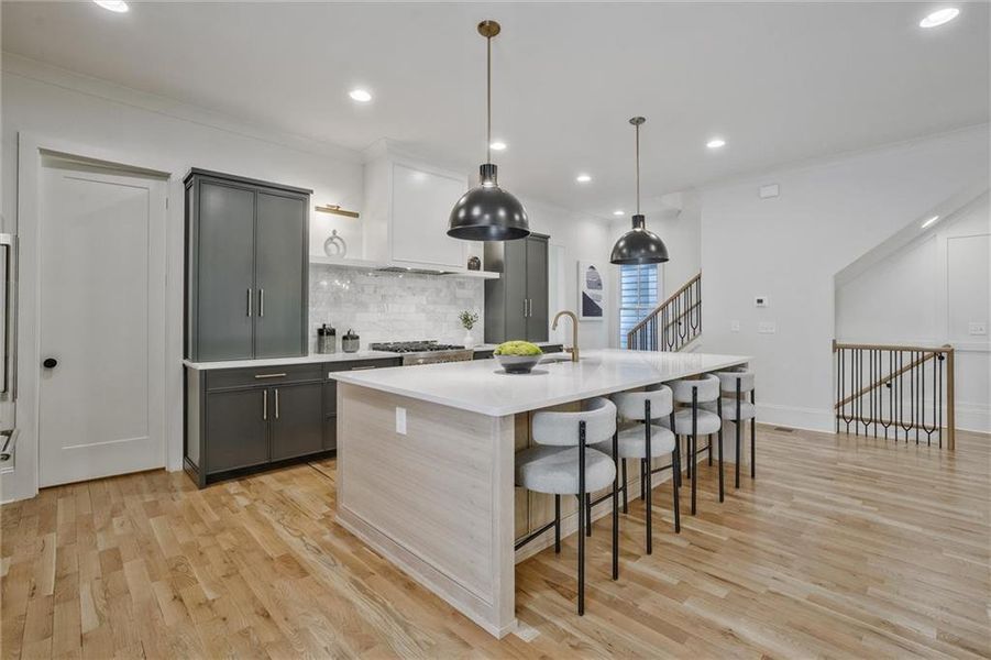 Furnished interior view inside a new home in Pendergrast Farm, Atlanta (Image 31).