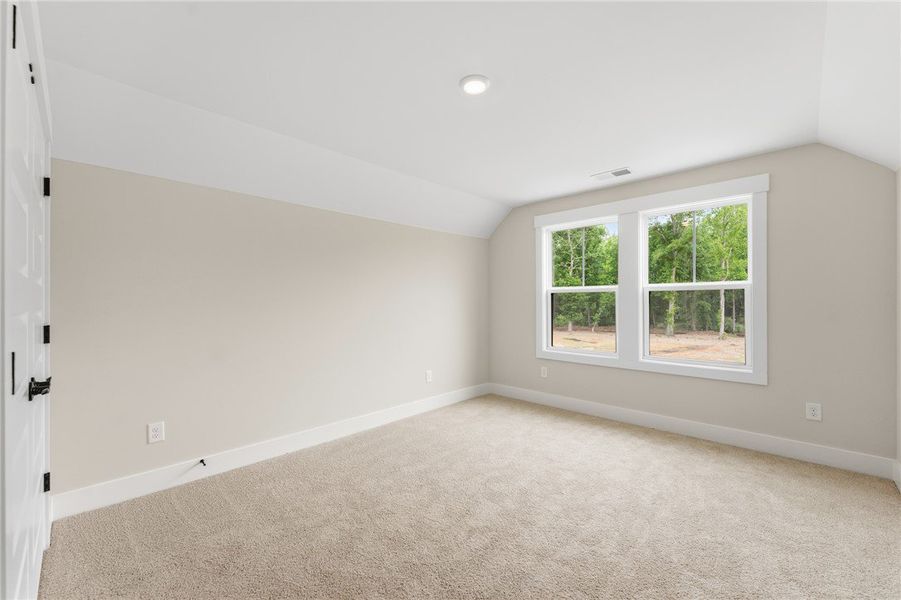 Spacious, unfurnished interior of a new home in Saratoga Oaks, Williamston (Image 30). Spacious, unfurnished interior of a new home in Saratoga Oaks, Williamston (Image 30).