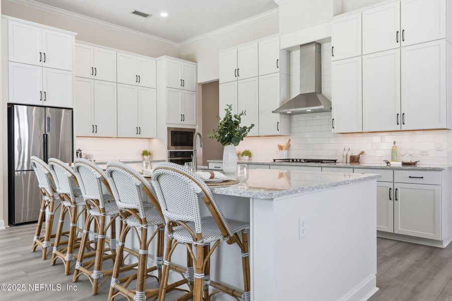 Furnished interior view inside a new home in West End at Town Center, Ponte Vedra (Image 13). Furnished interior view inside a new home in West End at Town Center, Ponte Vedra (Image 13).