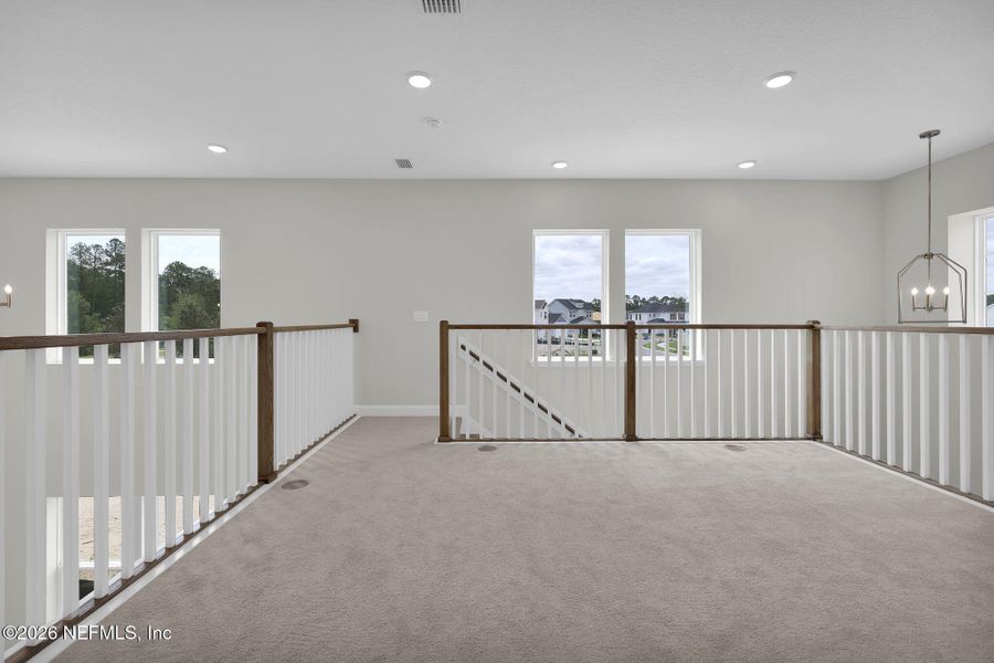 Spacious, unfurnished interior of a new home in Seabrook Village at Seabrook, Nocatee (Image 21).