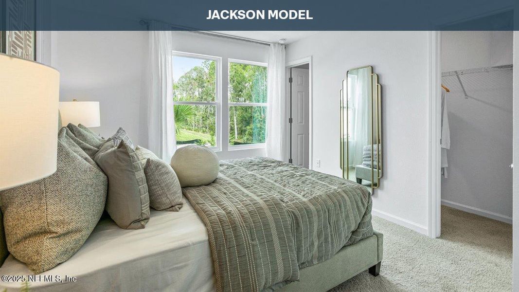 Furnished interior view inside a new home in Stokes Landing, St. Augustine (Image 22).