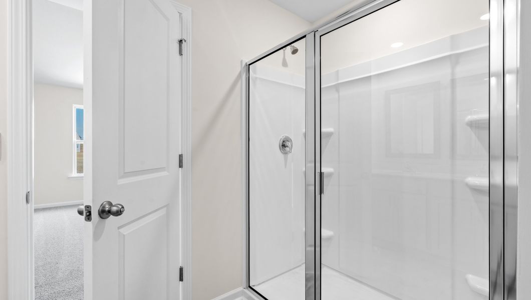 Representative furnished interior of a home built from the Biltmore by D.R. Horton in Hunters Ridge, Woodruff (Image 13).