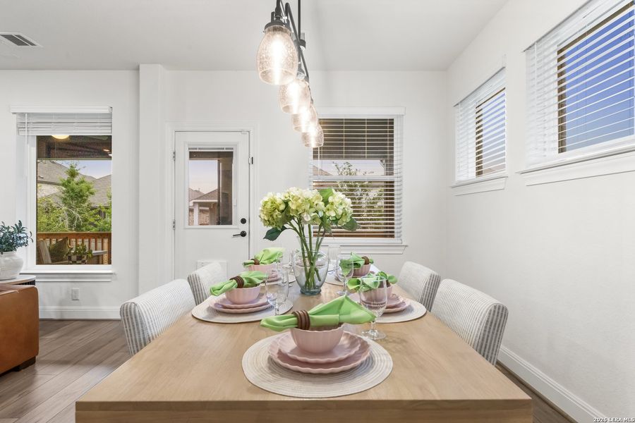 Furnished interior view inside a new home in Davis Ranch 50', San Antonio (Image 14).