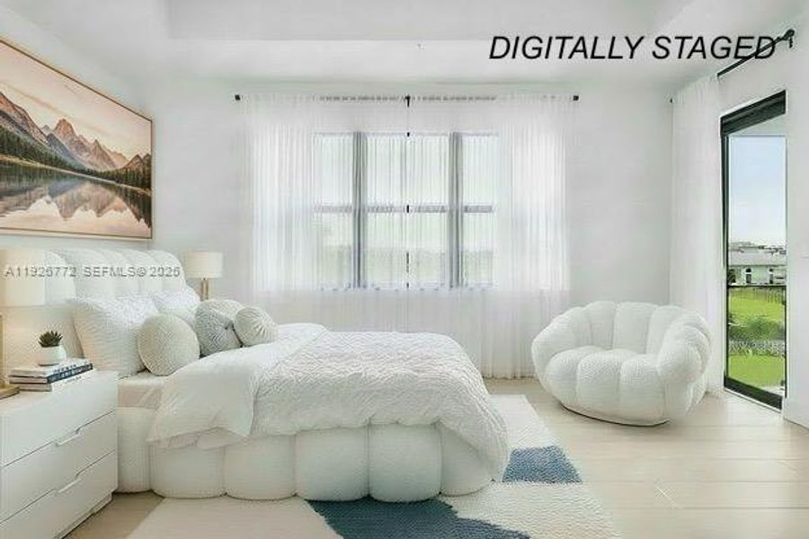 Furnished interior view inside a new home in Lotus Edge, Boca Raton (Image 19). Furnished interior view inside a new home in Lotus Edge, Boca Raton (Image 19).