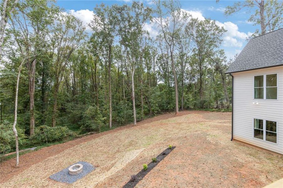 Exterior details and patio area of a home in , Canton (Image 40).