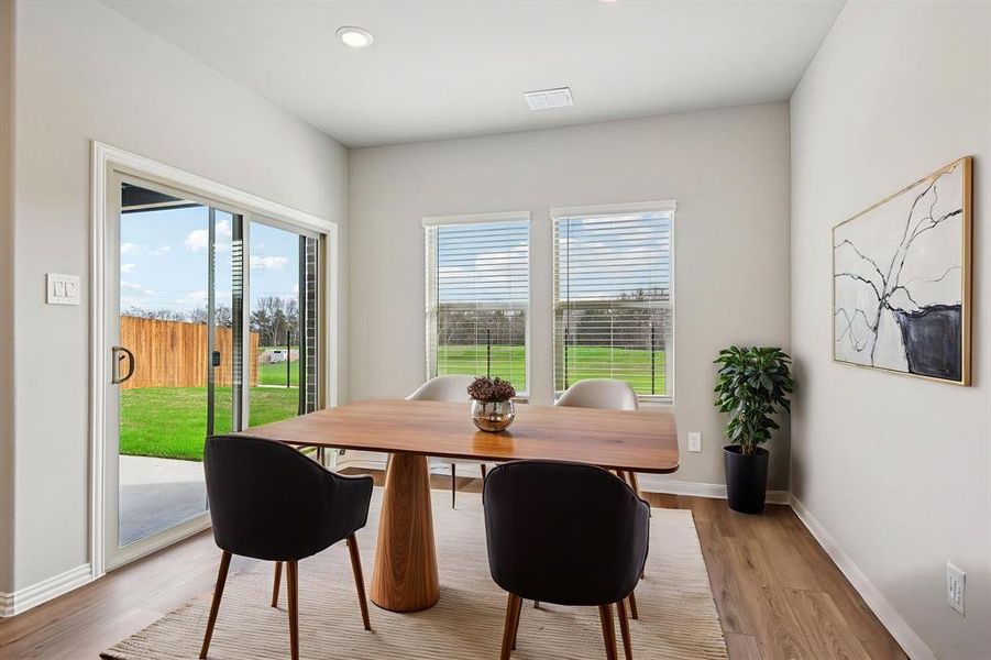 Photo is not of the actual home, but is an inspirational photo of builder’s model home and may depict options, furnishings, and/or decorator features that are not included.