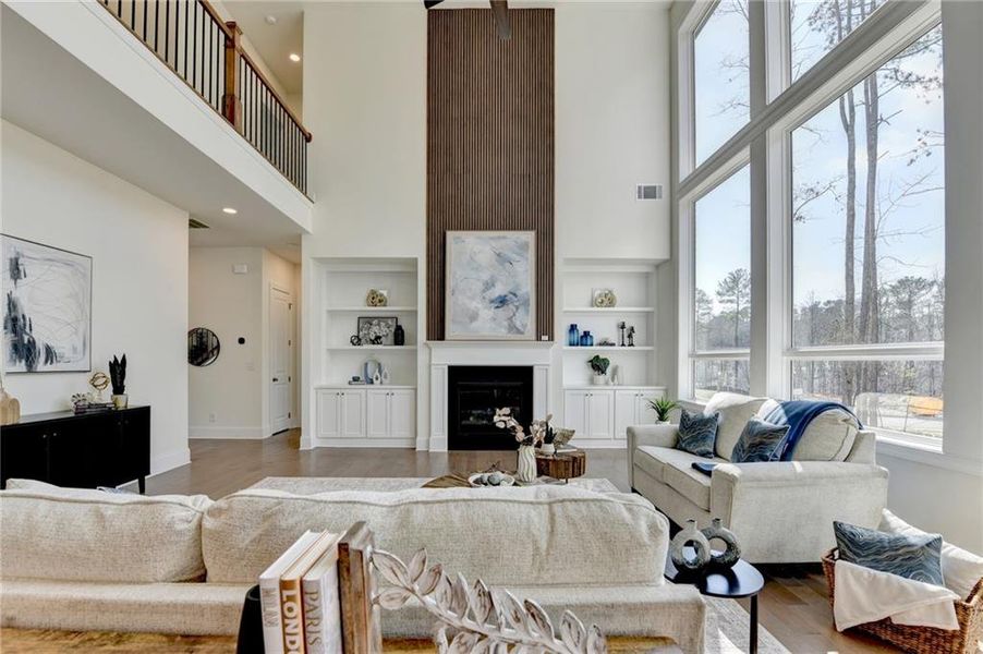 Furnished interior view inside a new home in , Cumming (Image 41).