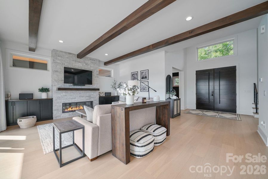 Furnished interior view inside a new home in , Salisbury (Image 15).