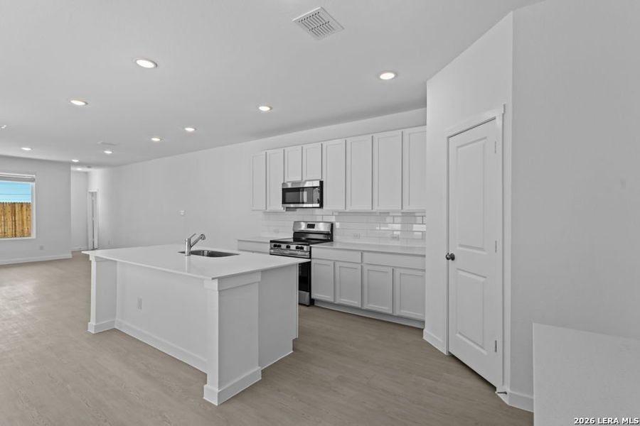 Furnished interior view inside a new home in Juniper Ranch, Spring Branch (Image 6).
