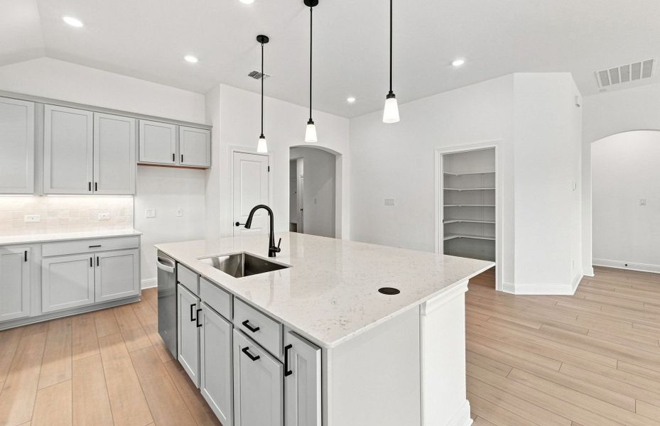 Furnished interior view inside a new home in Crescent Bluff, Georgetown (Image 15).