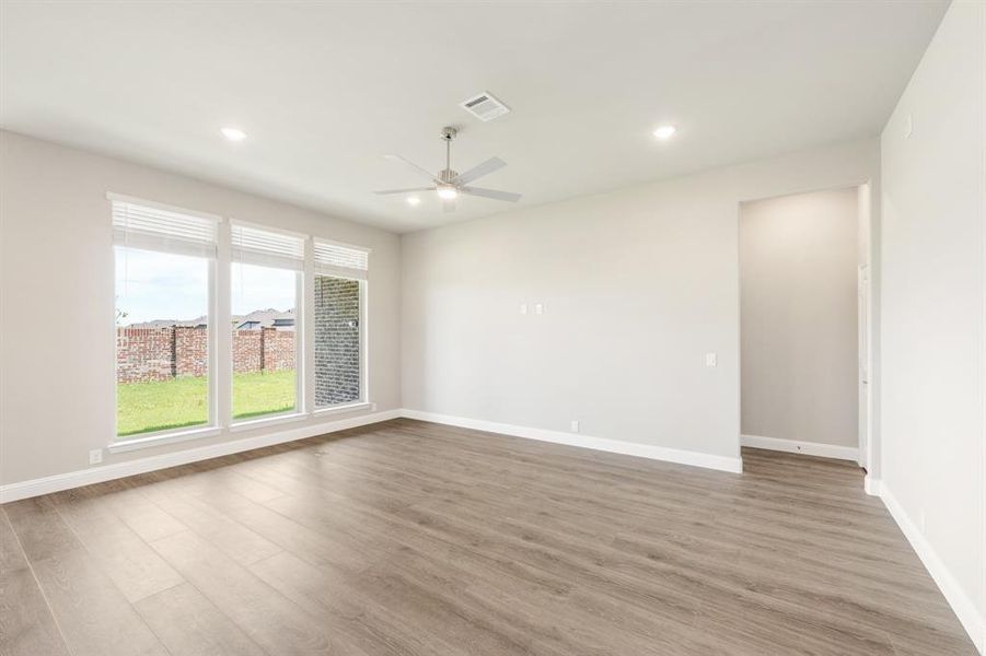 Spacious, unfurnished interior of a new home in The Oaks, Red Oak (Image 21). Spacious, unfurnished interior of a new home in The Oaks, Red Oak (Image 21).