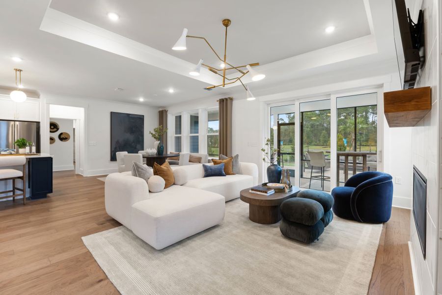 Representative furnished interior of a home built from the Renown by Del Webb in Del Webb Ocean Isle Beach, Shallotte (Image 32).