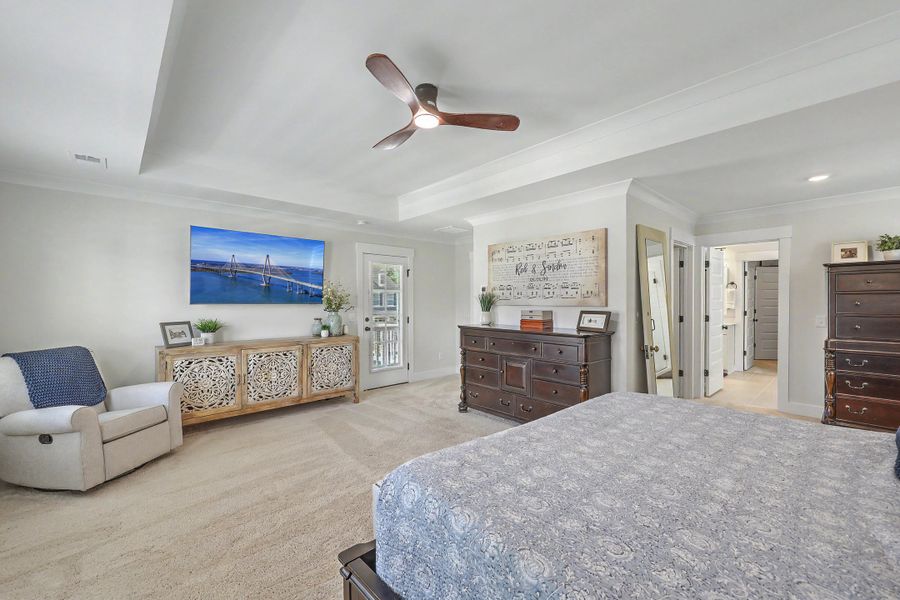 Furnished interior view inside a new home in , Johns Island (Image 13).