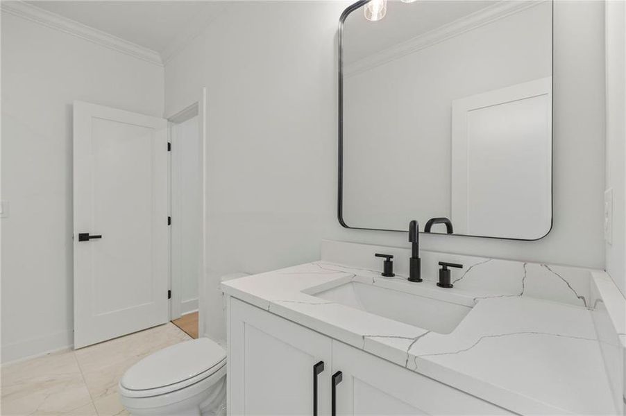 Furnished interior view inside a new home in , Marietta (Image 5).
