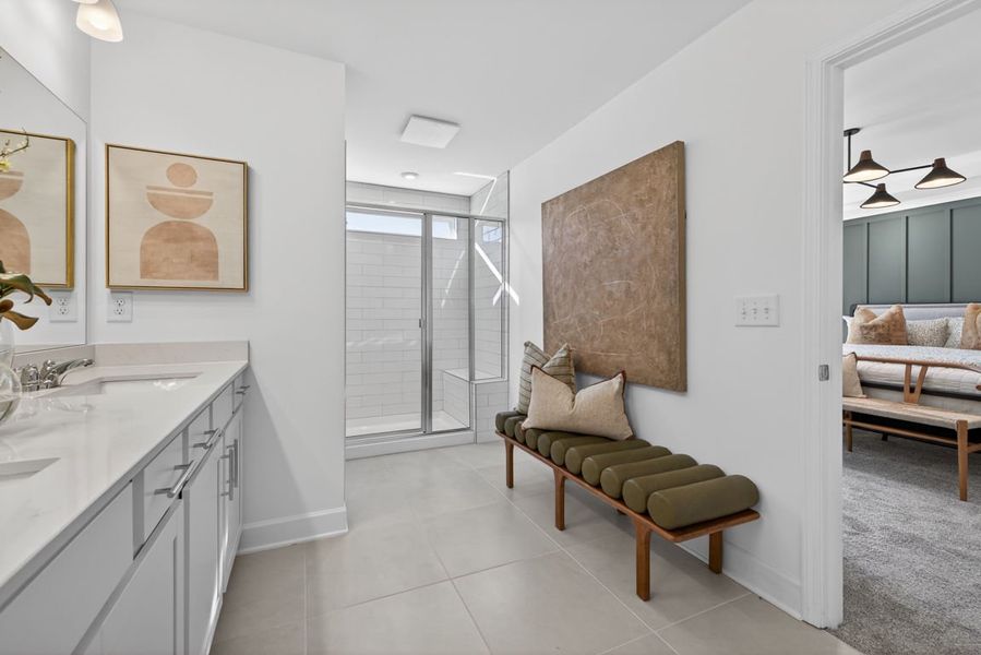 Furnished interior view inside a new home in Linden Grove, Powder Springs (Image 5).