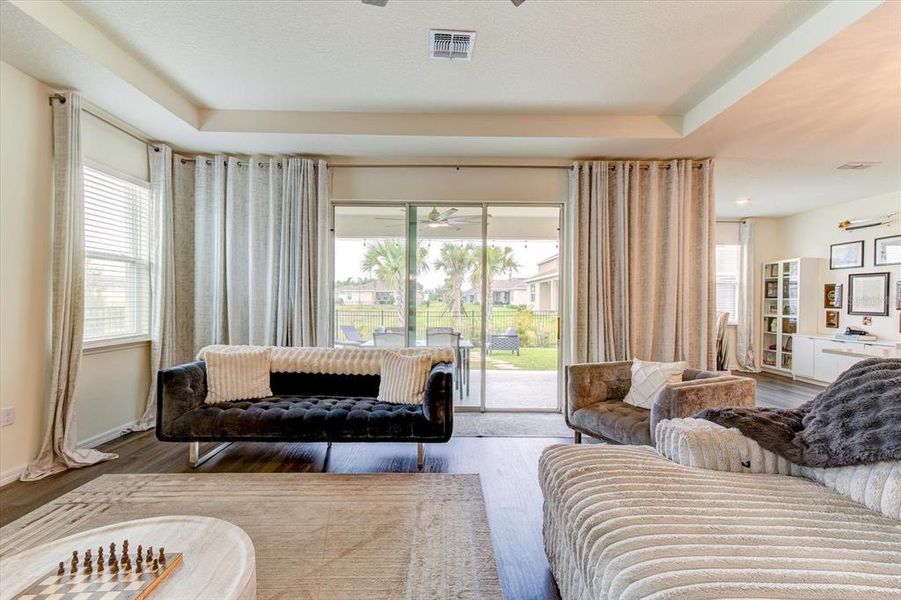 Furnished interior view inside a new home in Archers Mill, Ormond Beach (Image 50).