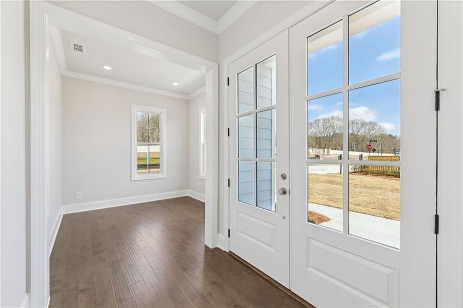 Spacious, unfurnished interior of a new home in Aberdeen, Hoschton (Image 37).