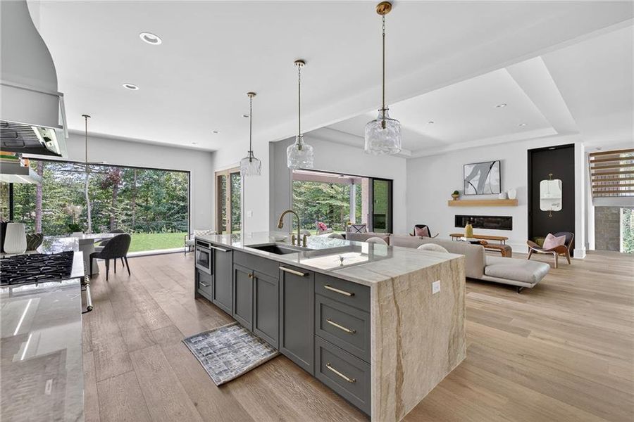 Furnished interior view inside a new home in , Brookhaven (Image 16). Furnished interior view inside a new home in , Brookhaven (Image 16).
