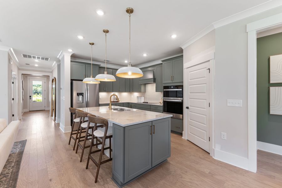 Furnished interior view inside a new home in Del Webb Ocean Isle Beach, Shallotte (Image 32).