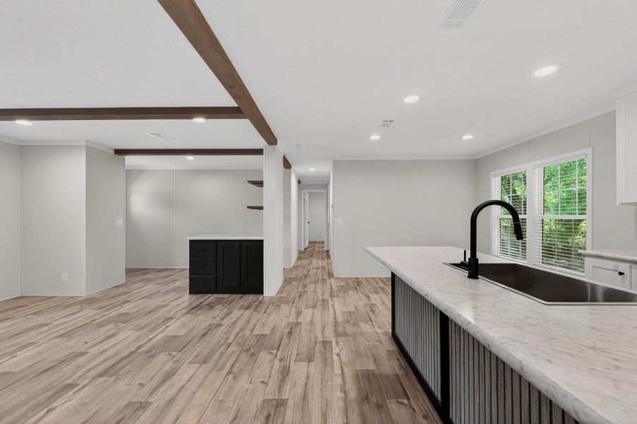 Furnished interior view inside a new home in , Walterboro (Image 11).