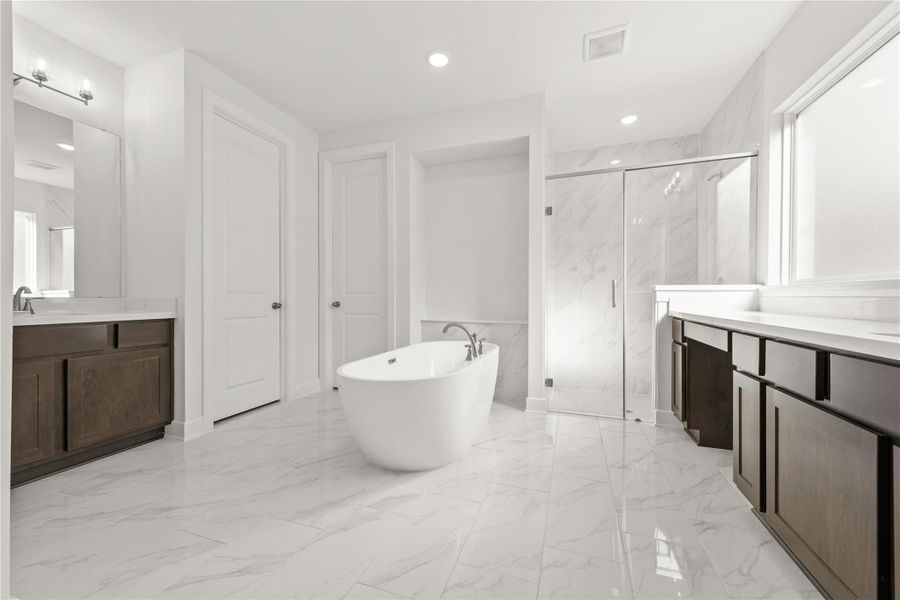 Furnished interior view inside a new home in Kresston, Montgomery (Image 9).