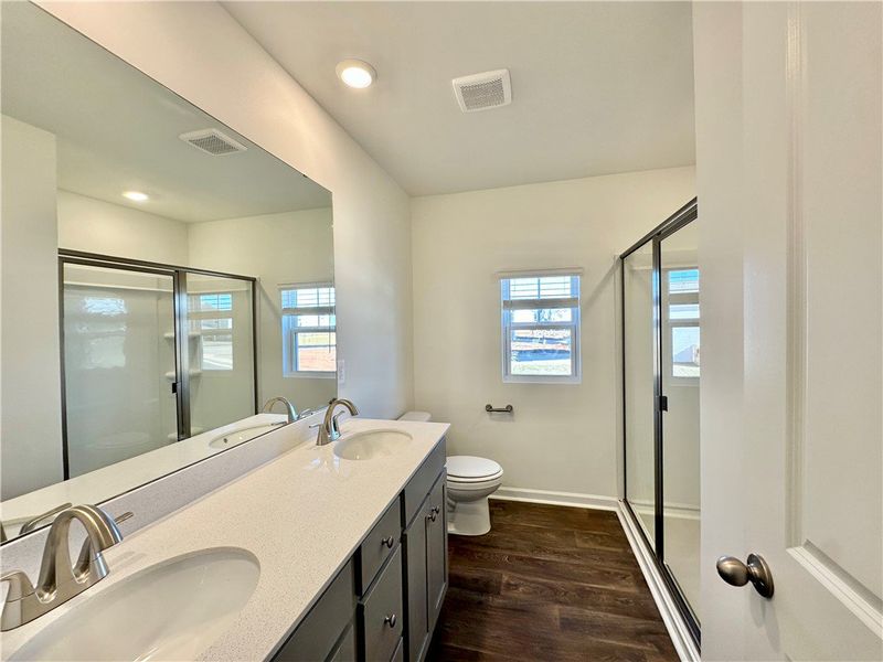 Furnished interior view inside a new home in Champions Village at Cherry Hill, Pendleton (Image 8).