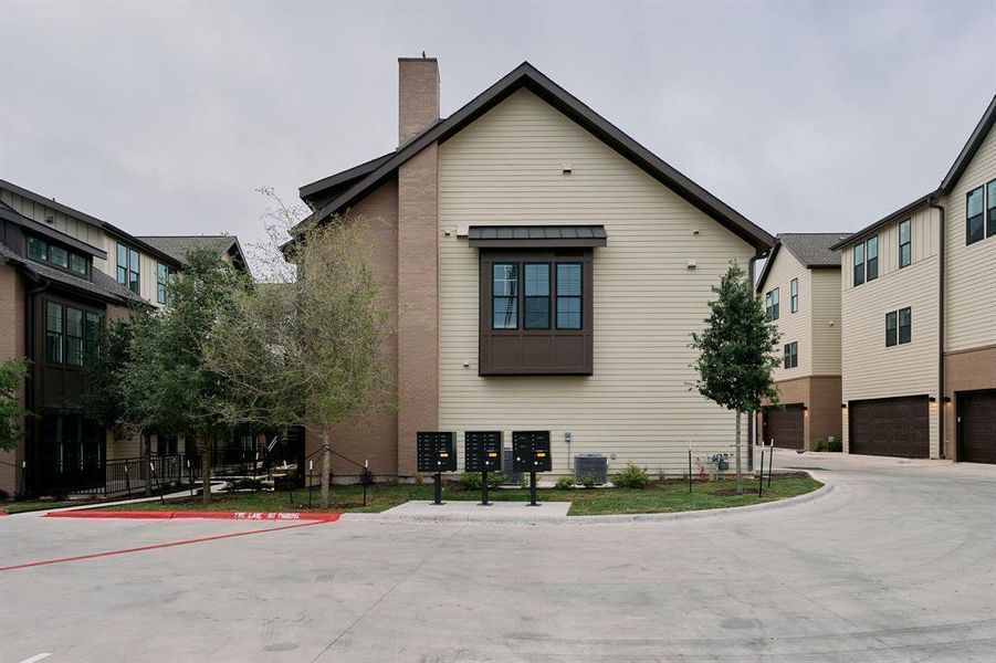 Front exterior of a new home in , Austin, TX, highlighting curb appeal (Image 1). Front exterior of a new home in , Austin, TX, highlighting curb appeal (Image 1).