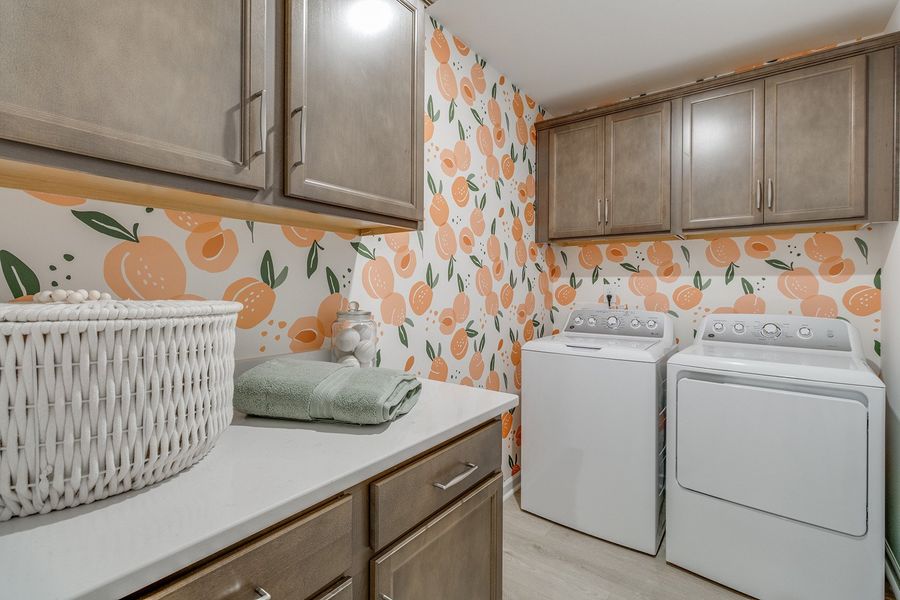 Representative furnished interior of a home built from the Wilkinson - Genesis Value Collection by Mungo Homes in Stapleton, Clemmons (Image 13).