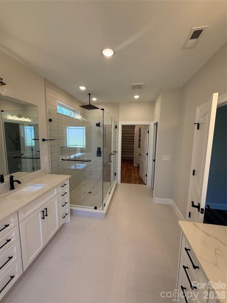 Furnished interior view inside a new home in , Conover (Image 11).