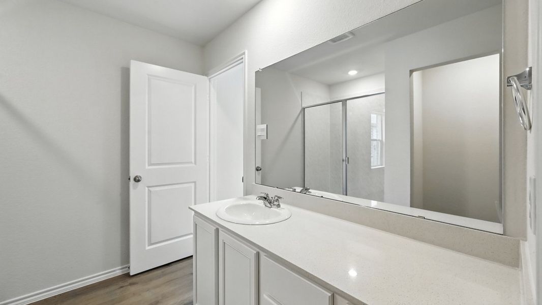 Furnished interior view inside a new home in Wildcat Ranch, Crandall (Image 5).