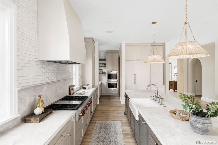 Furnished interior view inside a new home in , Denver (Image 10).