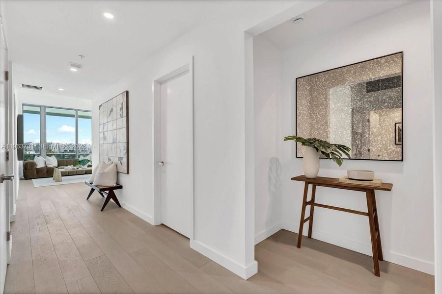 Furnished interior view inside a new home in , Bay Harbor Islands (Image 10). Furnished interior view inside a new home in , Bay Harbor Islands (Image 10).