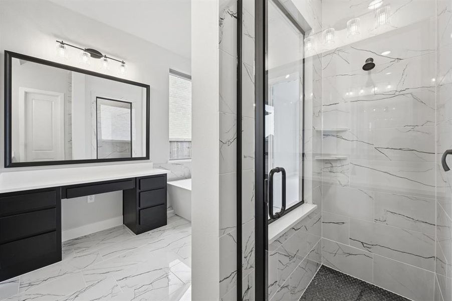 Furnished interior view inside a new home in Sandbrock Ranch: 60ft. lots, Aubrey (Image 6). Furnished interior view inside a new home in Sandbrock Ranch: 60ft. lots, Aubrey (Image 6).