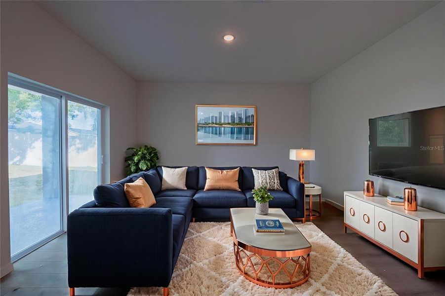 Furnished interior view inside a new home in , Tavares (Image 13).