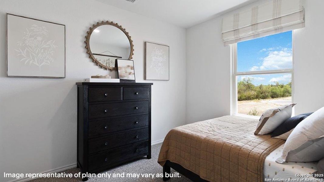 Furnished interior view inside a new home in Avenida, Converse (Image 30).