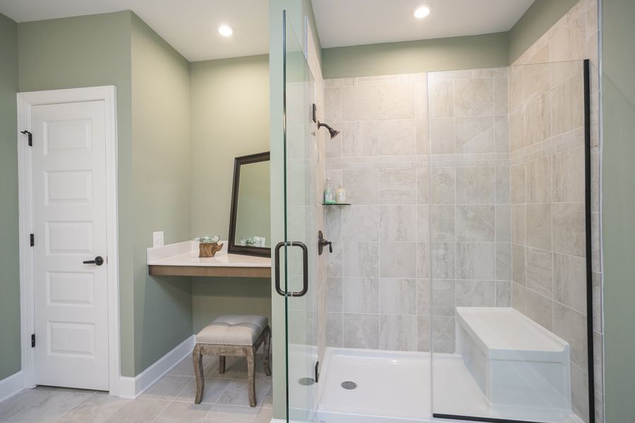 Furnished interior view inside a new home in Gatherings® at Westview, Houston (Image 17).